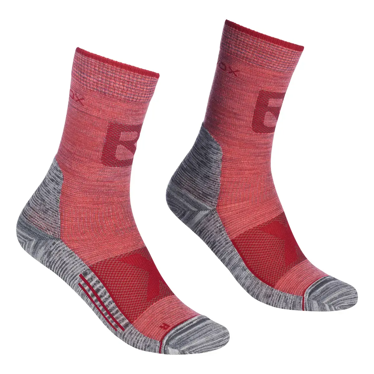 Ortovox Damessokken Ortovox Alpinist Pro Compression Mid Blush