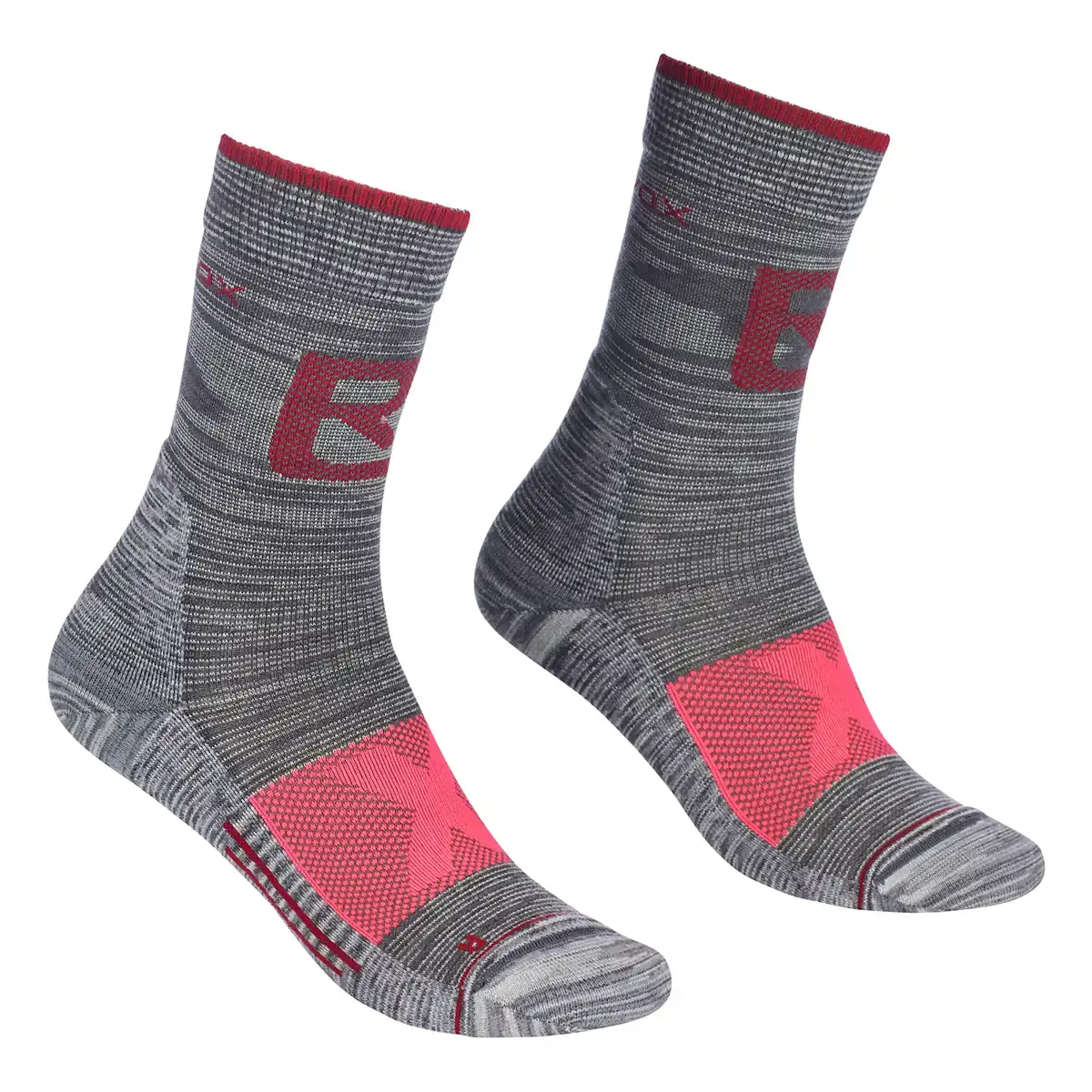 Damessokken Ortovox Alpinist Pro Compression Mid Grey