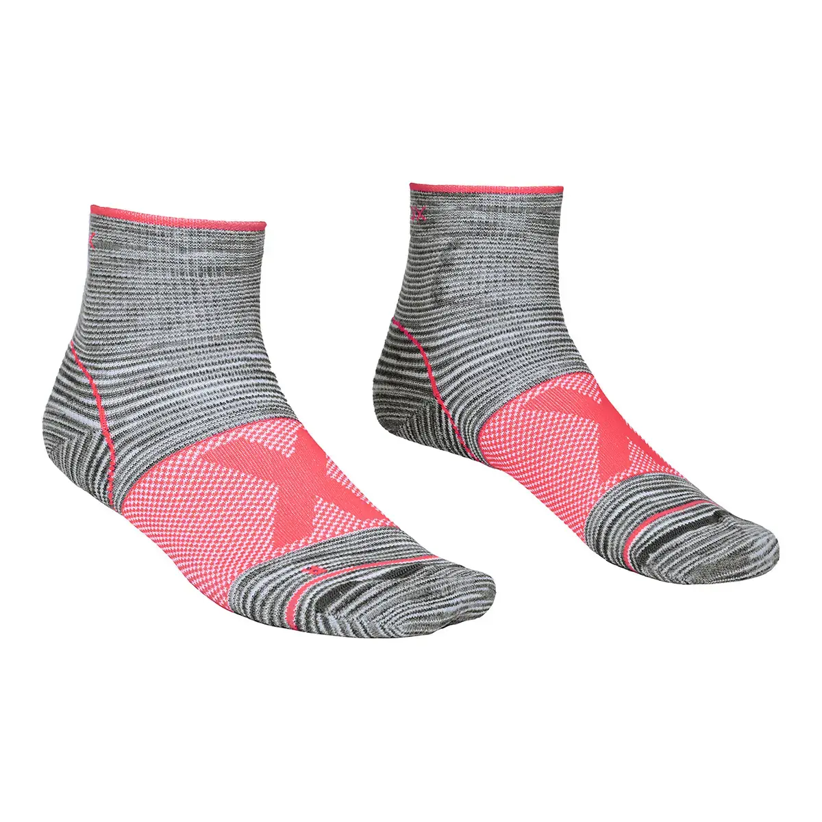 Ortovox Dames functionele sokken Ortovox Alpinist Quarter Socks grey blend