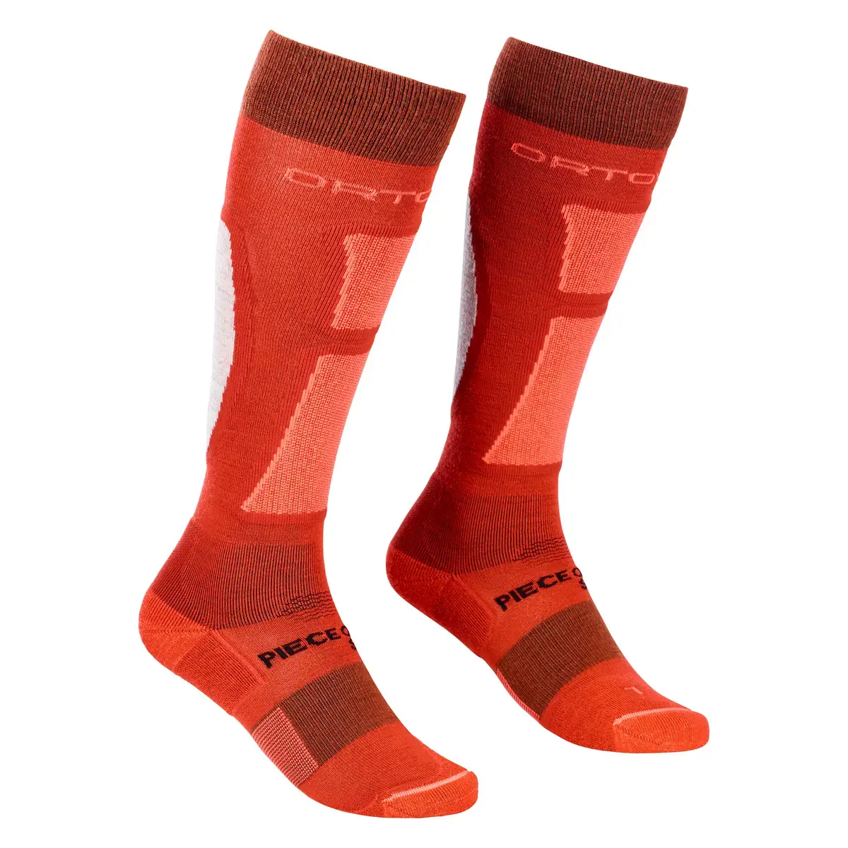 Ortovox Damessokken Ortovox Ski Rock'n'Wool Long Socks Blush