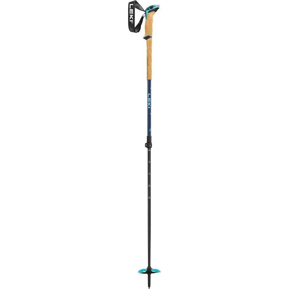 Leki Dames toerskistokken Leki Bernina Lite 2 denimblue-midnight 100-135cm