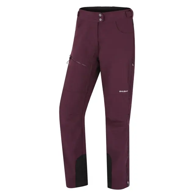 Dames softshellbroek Husky KESON L purple, maat