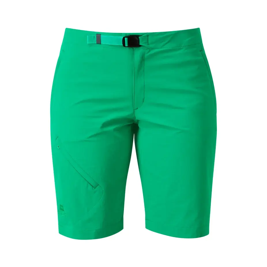 Mountain Equipment Dames softshellshorts Mountain Equipment Comici Short Deep green