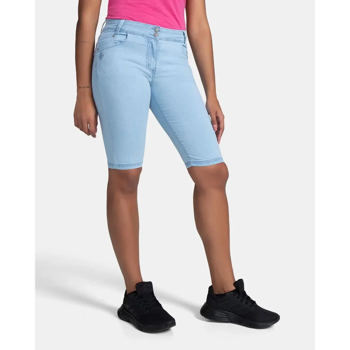 Dames jeansshorts Kilpi Pariva-W lichtblauw