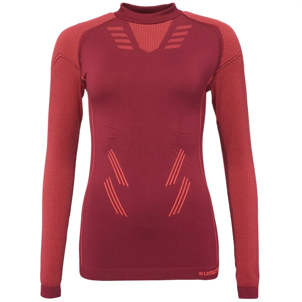 Klimatex Dames thermoshirt Klimatex Yama bordeaux/terracotta