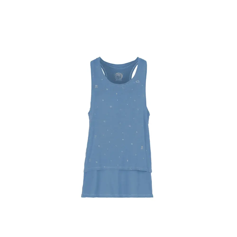 E9 Damestanktop E9 W's Double 2.1 light blue
