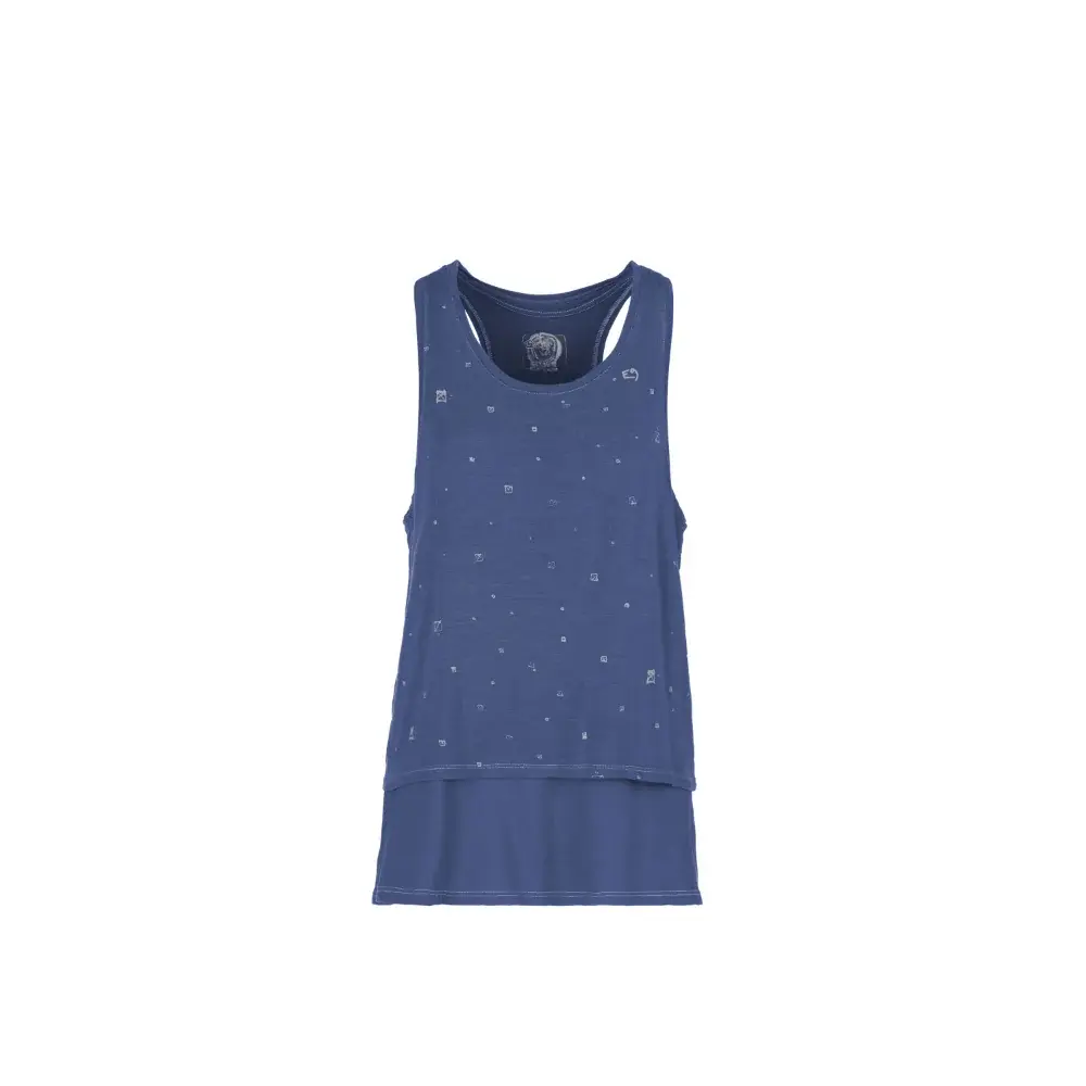E9 Damestanktop E9 W's Double 2.1 royal blue