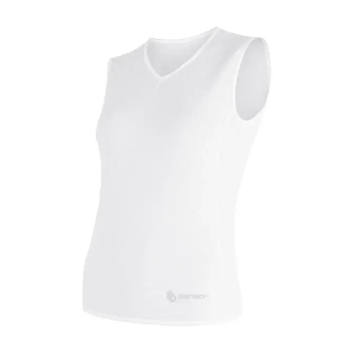 Sensor Dames functionele tanktop Sensor Coolmax Air wit