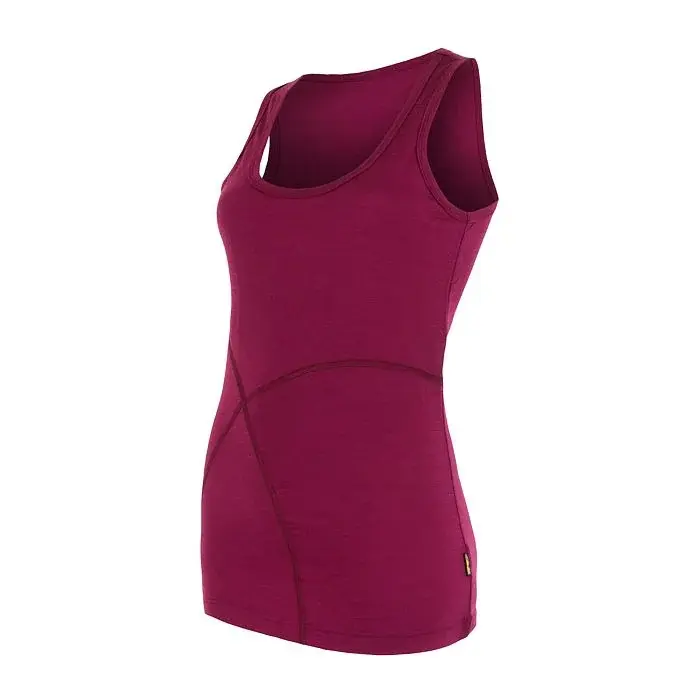 Sensor Dames functionele tanktop Sensor Merino Active lilla
