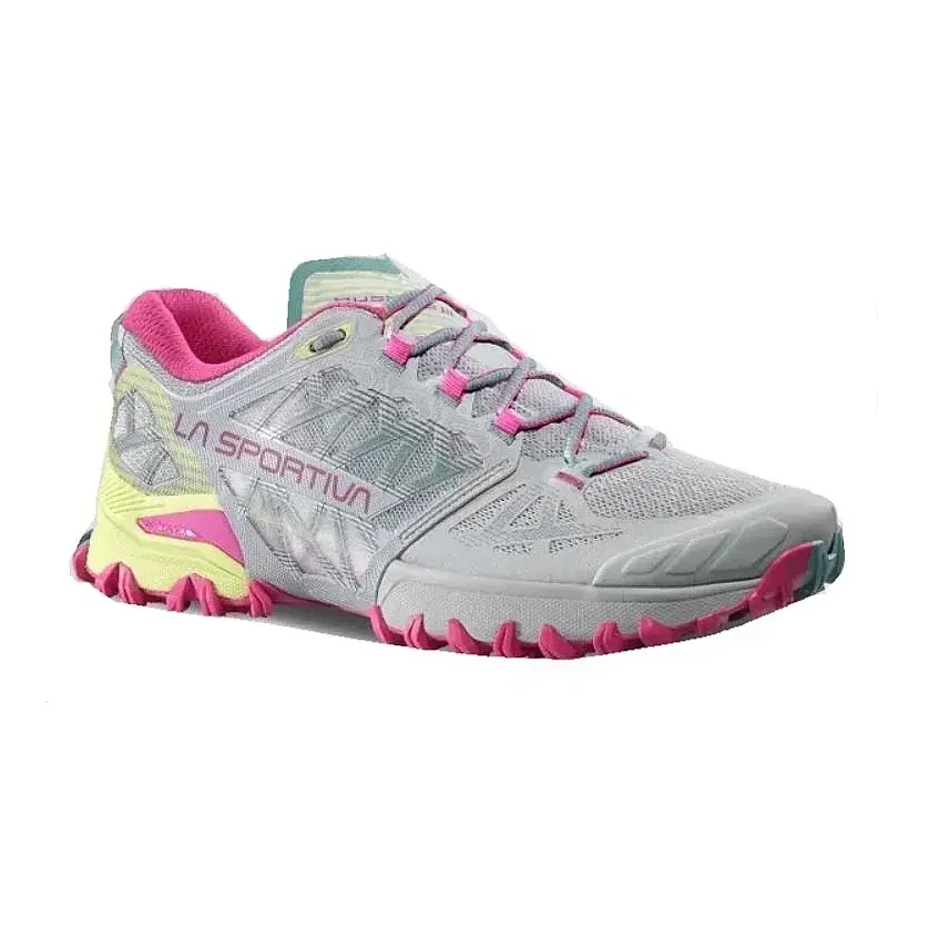 La Sportiva Dames trailschoenen La Sportiva Bushido III Women Moon/Springtime