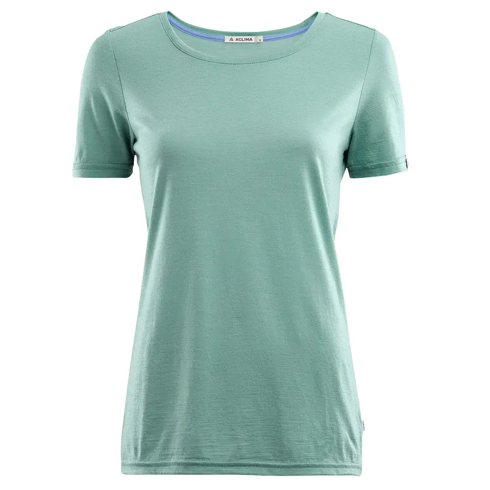 Aclima Damesshirt Aclima LightWool oil blue
