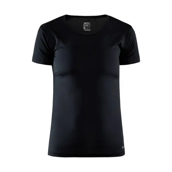 Craft Dames ademend shirt met korte mouwen Craft Core Dry zwart