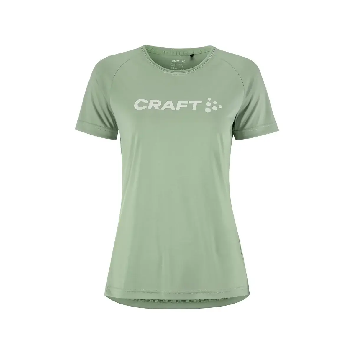 Damesshirt Craft CORE Essence Logo groen