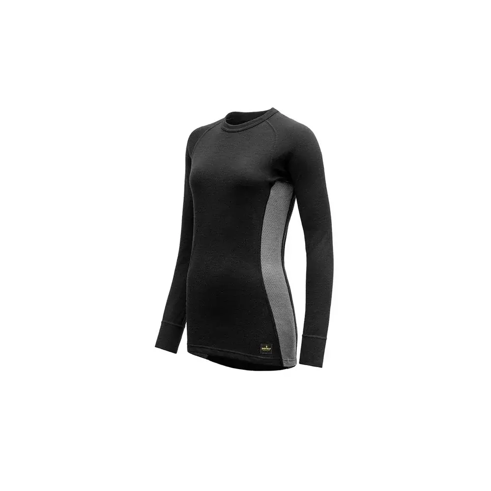 Dames functioneel shirt Devold Spirit Woman Shirt Black