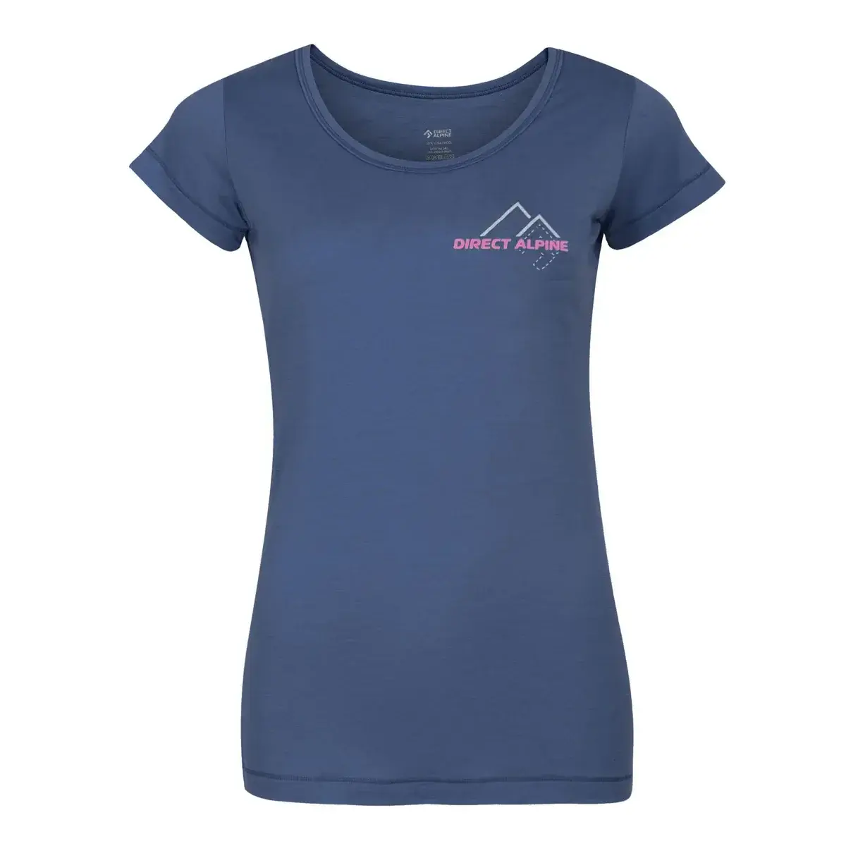Damesshirt Direct Alpine Furry Lady navy (simple lines)