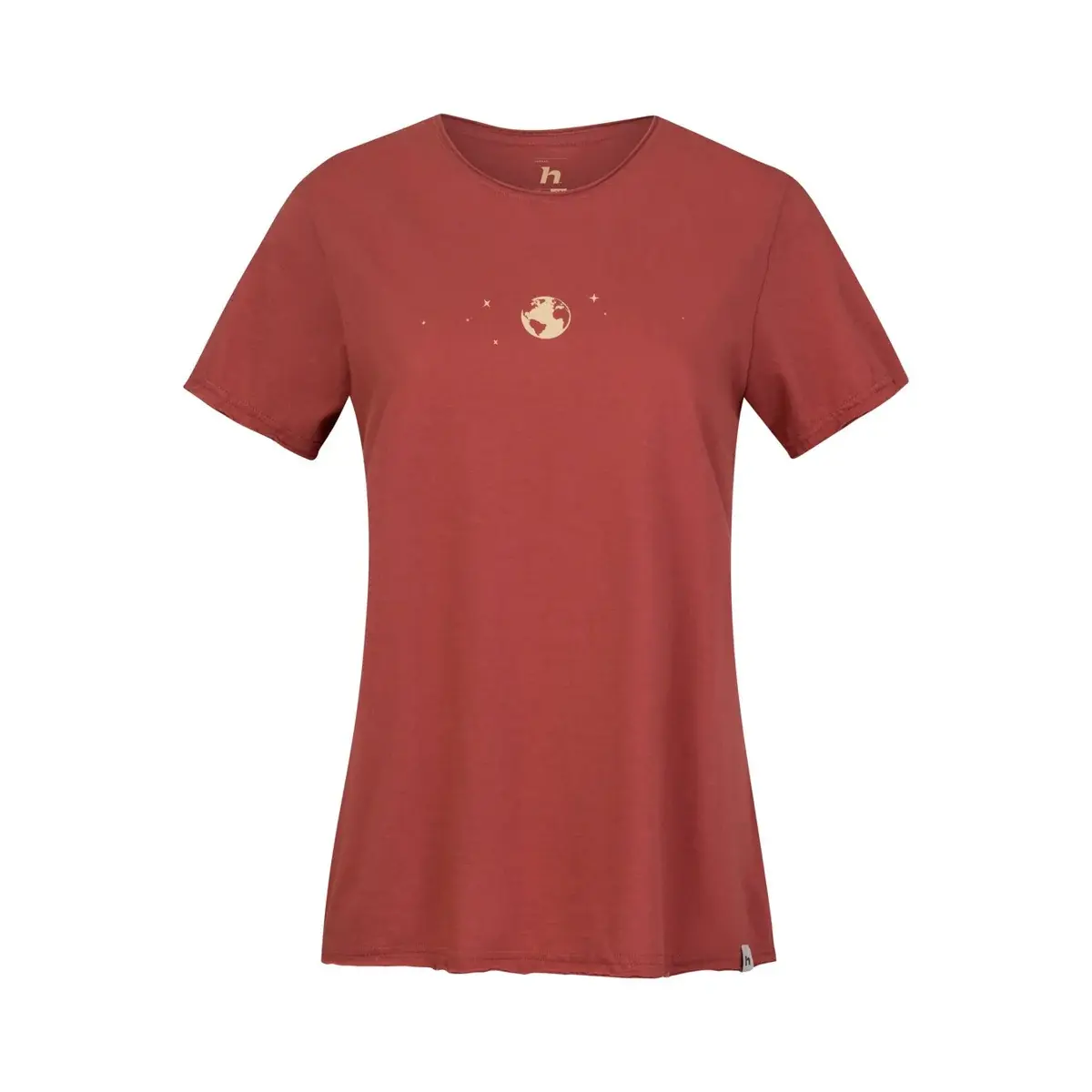 Damesshirt Hannah Edith marsala