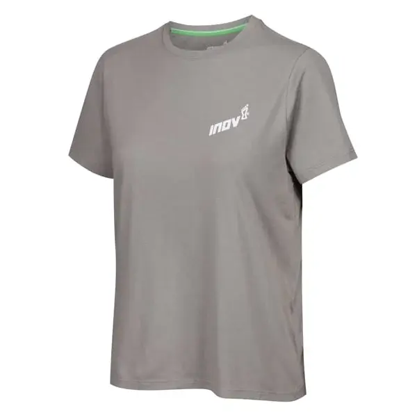 Inov8 Damesshirt Inov8 Graphic Tee "Brand" W light grey