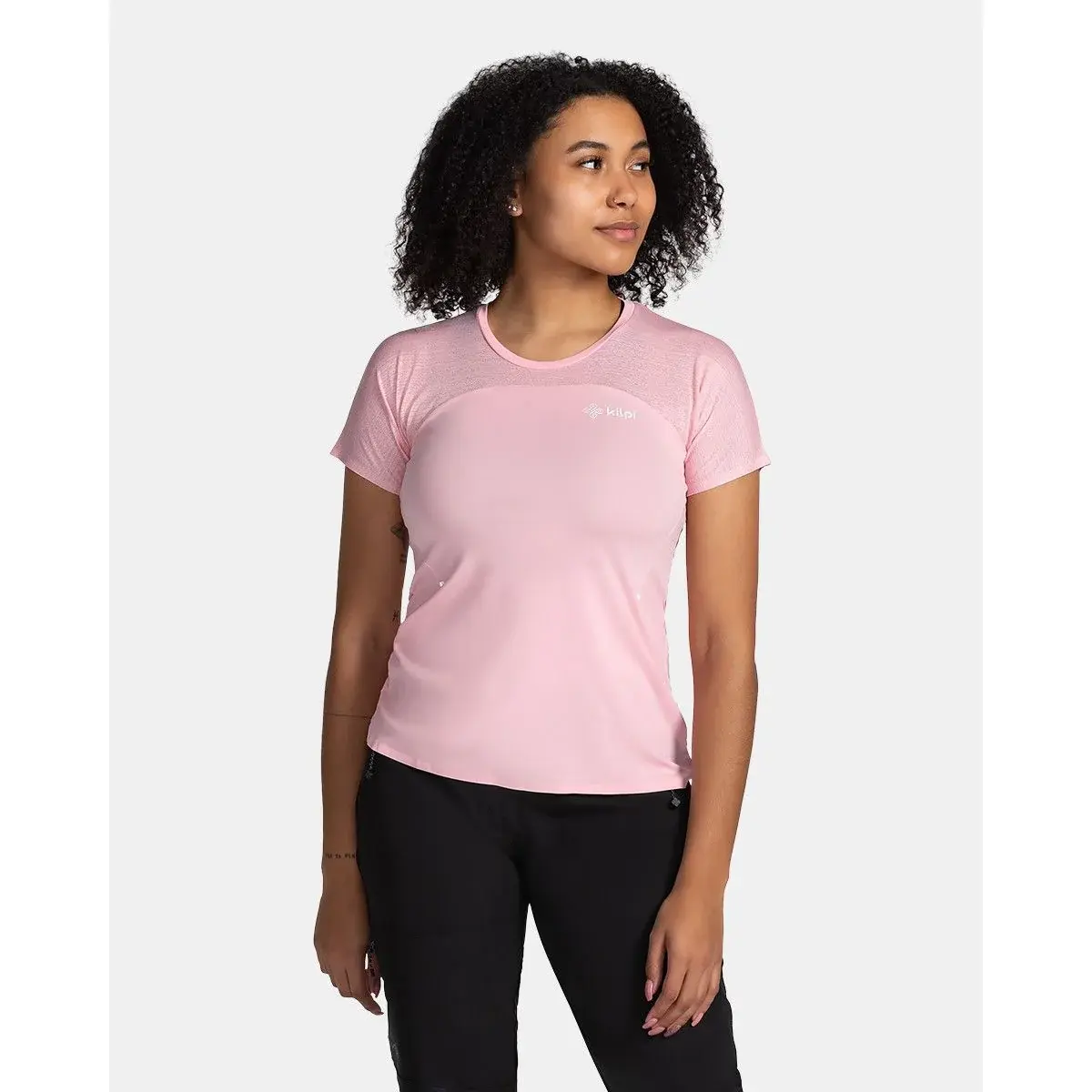 Kilpi Dames hardloopshirt Kilpi Ameli-W lichtroze
