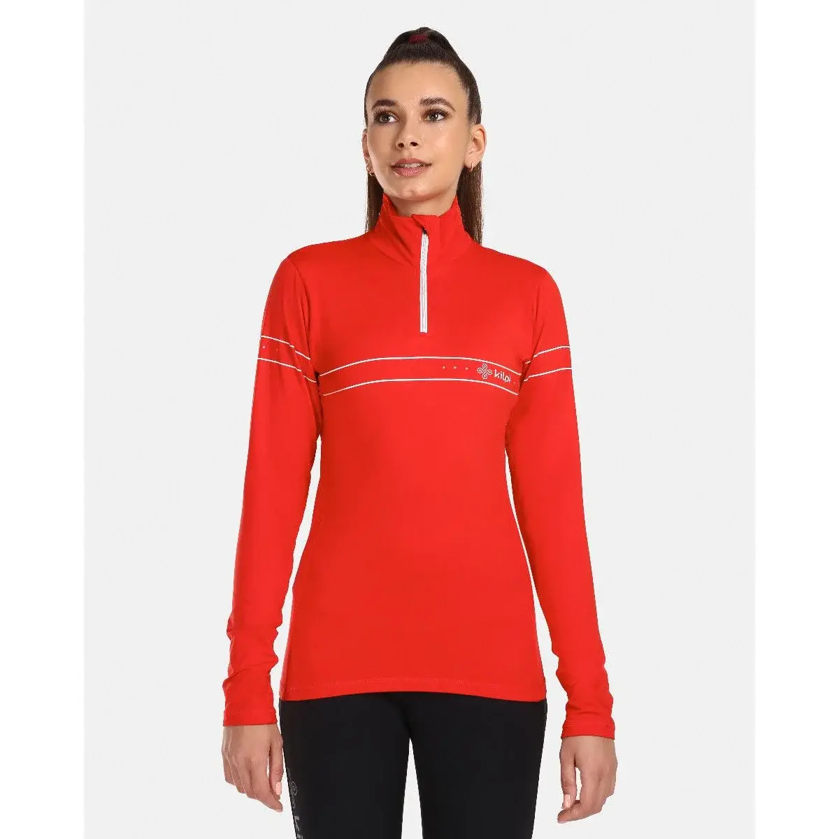 Dames functioneel shirt Kilpi Leema-W rood