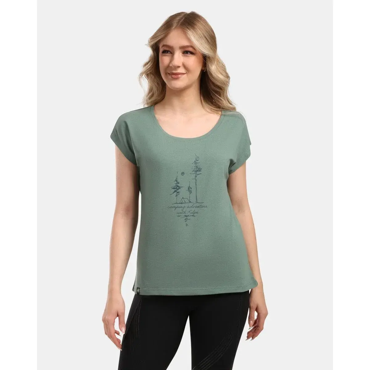 Damesshirt Kilpi ROANE-W khaki