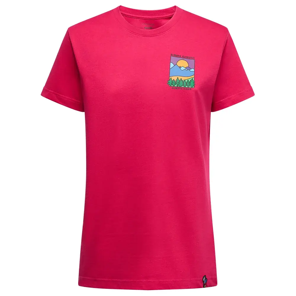 Damesshirt La Sportiva ALWAYS CLIMBING Women azalea