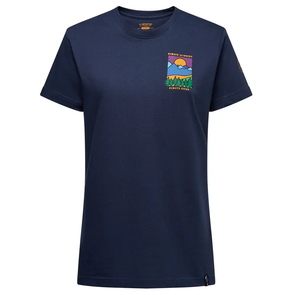 Damesshirt La Sportiva ALWAYS CLIMBING Women night sky_b46b46