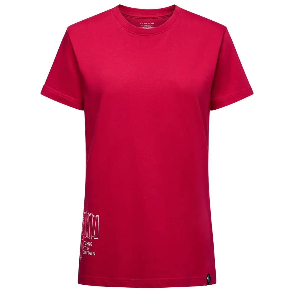 Damesshirt La Sportiva CITIZEN OF THE MOUNTAIN azalea/chalk