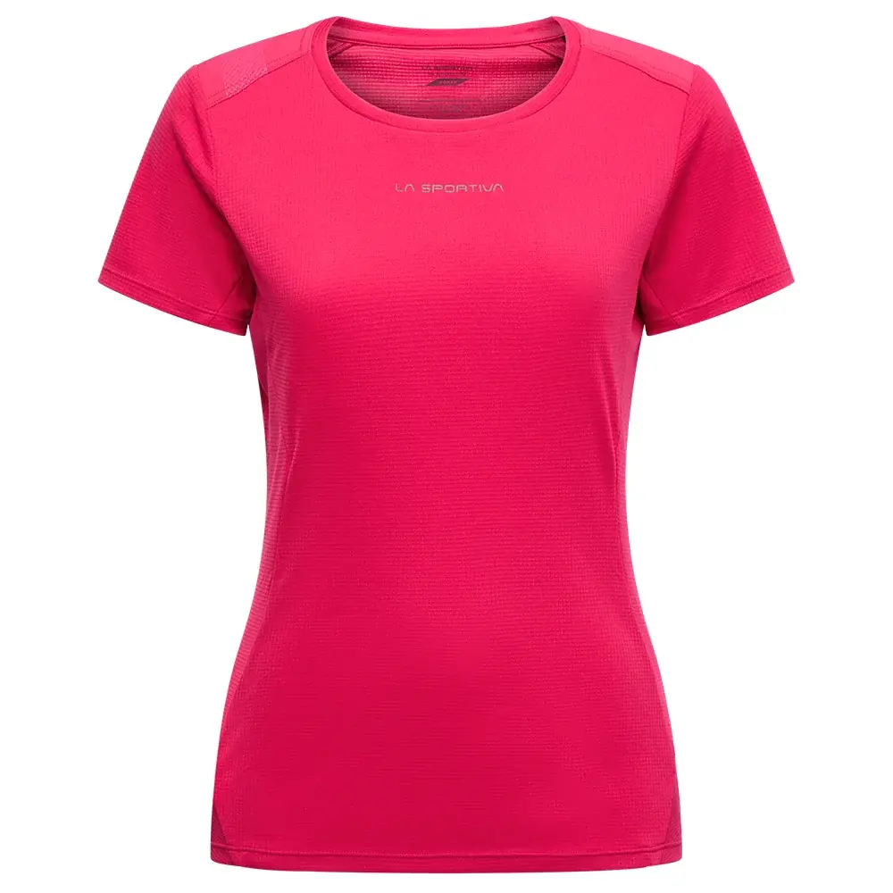 Damesshirt La Sportiva Ridge azalea/redwood