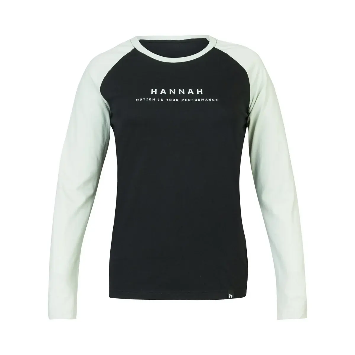 Dames shirt met lange mouwen Hannah Prim Anthracite/dawn blue