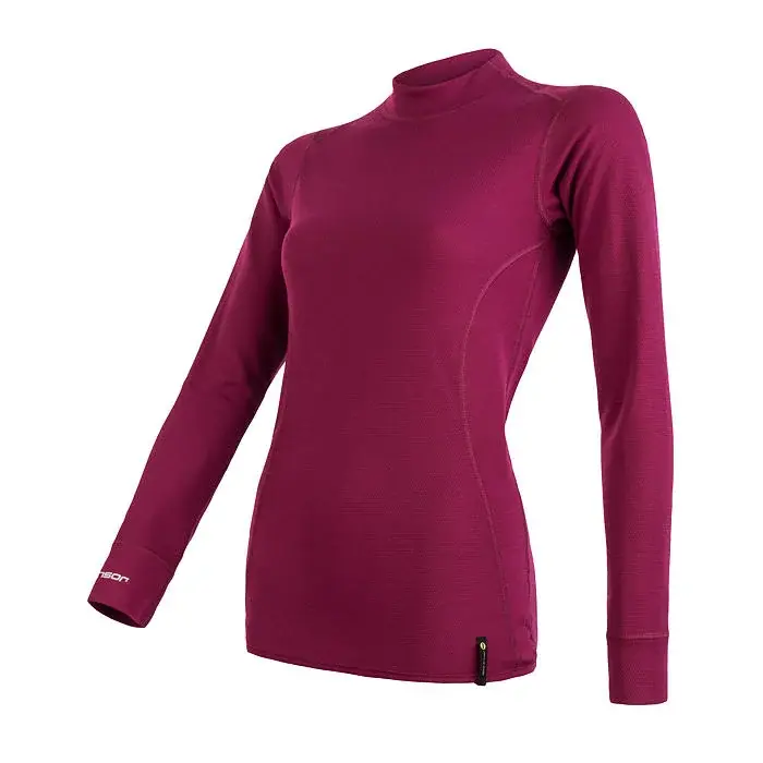 Sensor Dames functioneel shirt met lange mouwen Sensor Double Face lilla