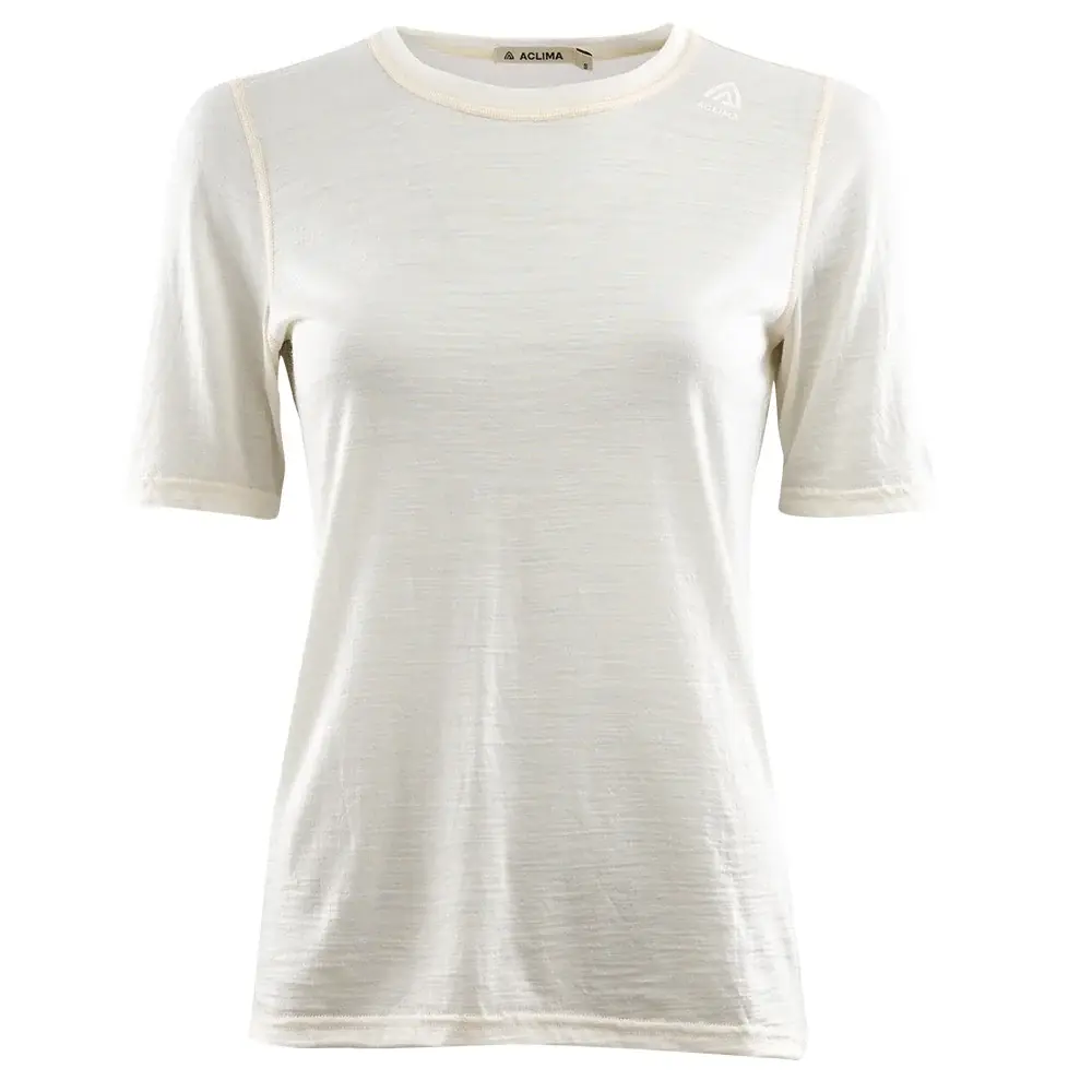 Aclima Damesshirt Aclima LightWool Undershirt Tee nature