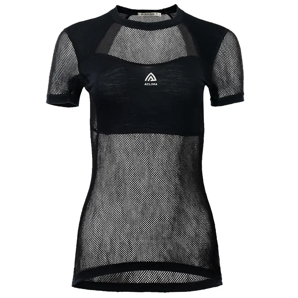 Damesshirt Aclima WoolNet Light jet black