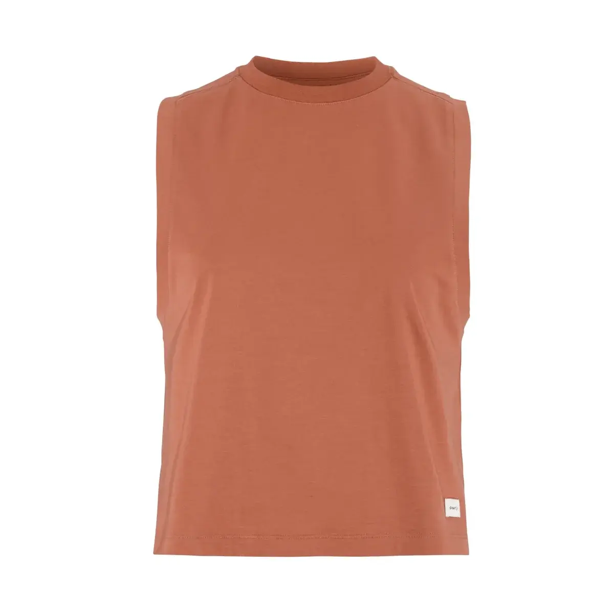 Craft Dames mouwloos shirt Craft Collective Relaxed rood