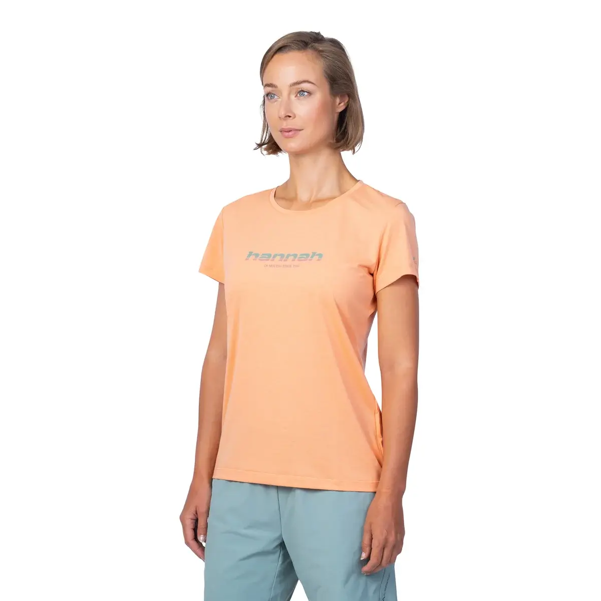 Damesshirt Hannah Cordy apricot wash
