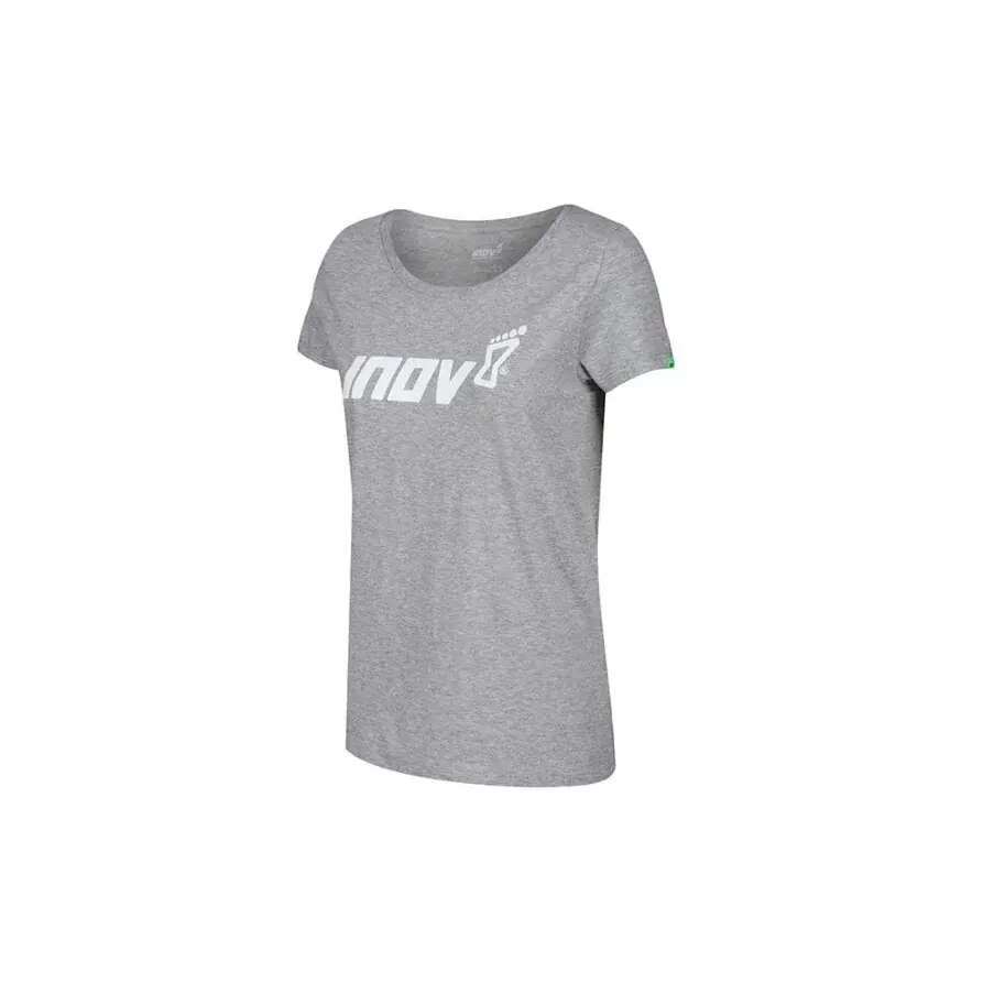 Inov8 Dames vrijetijdsshirt Inov8 Cotton Tee "Forged" W grijs