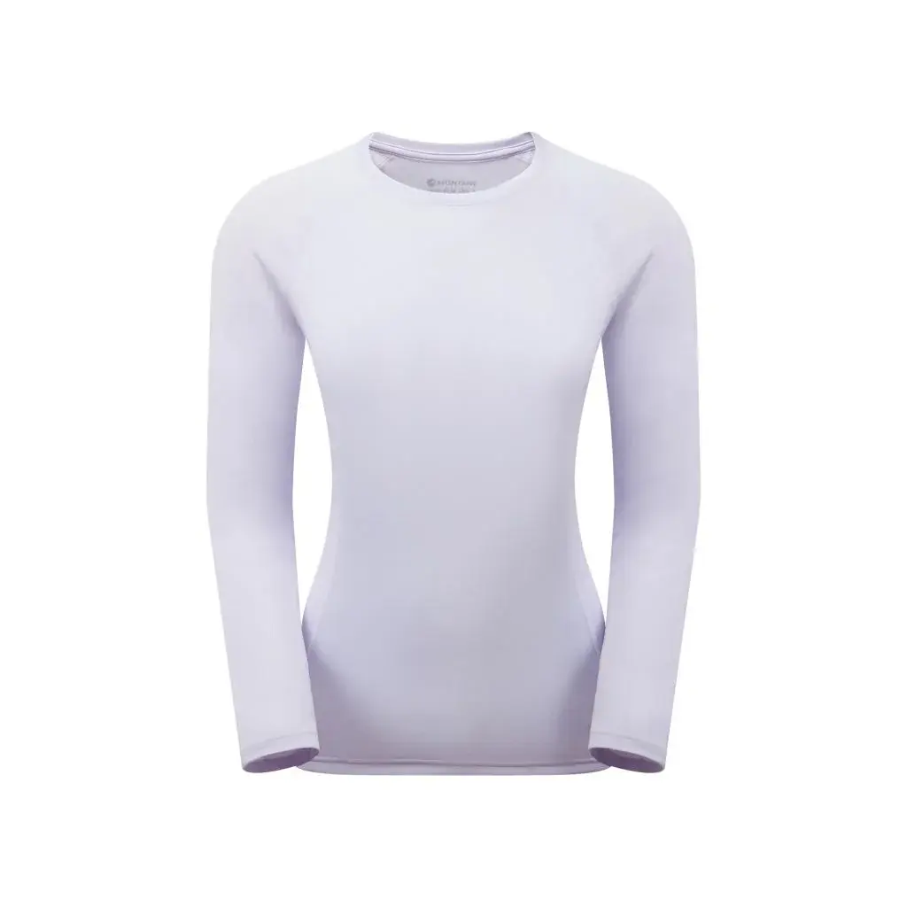Montane Damesshirt Montane Dart Long lilac haze