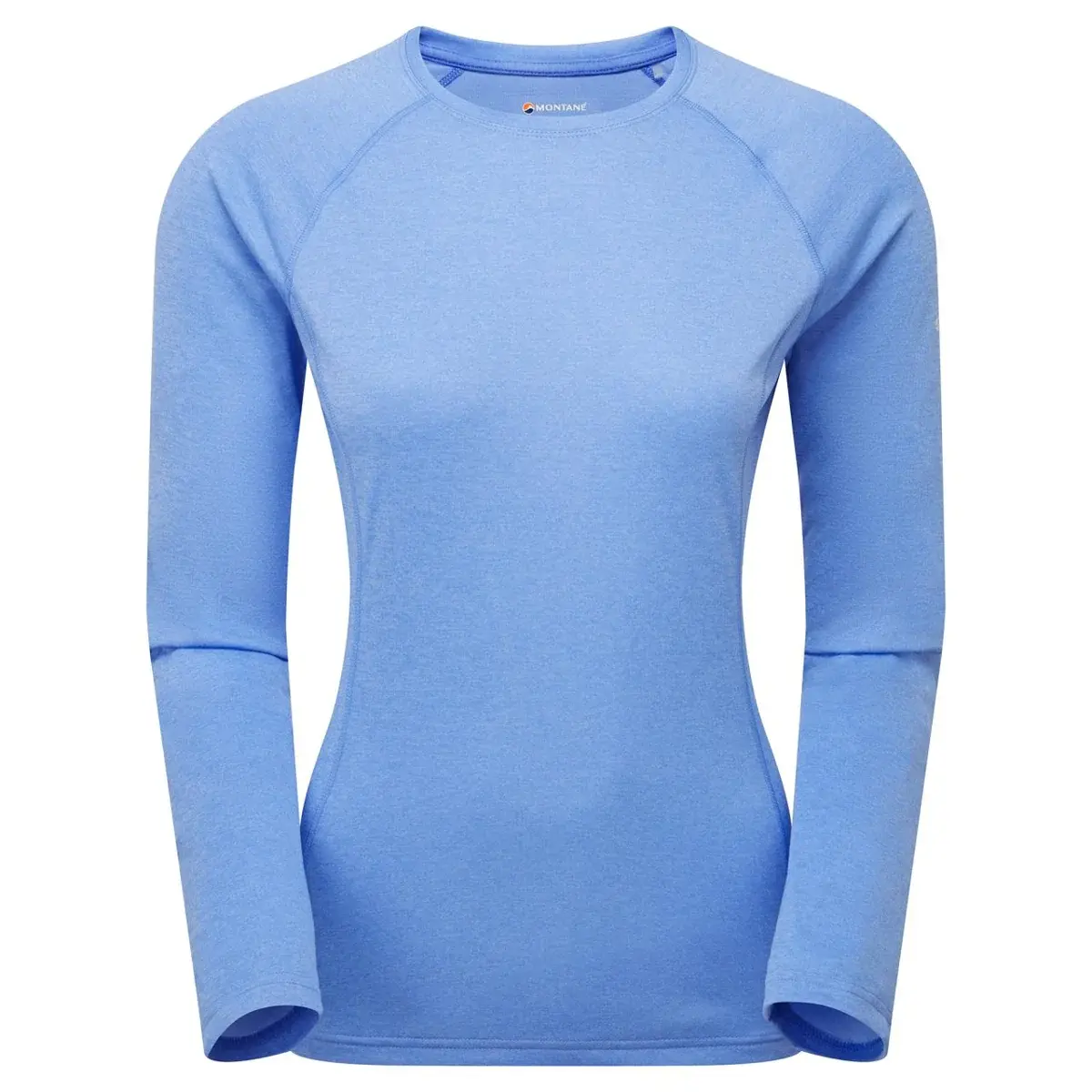 Dames ademend shirt Montane Womens's Dart Long Sleeve T-Shirt Cornflower