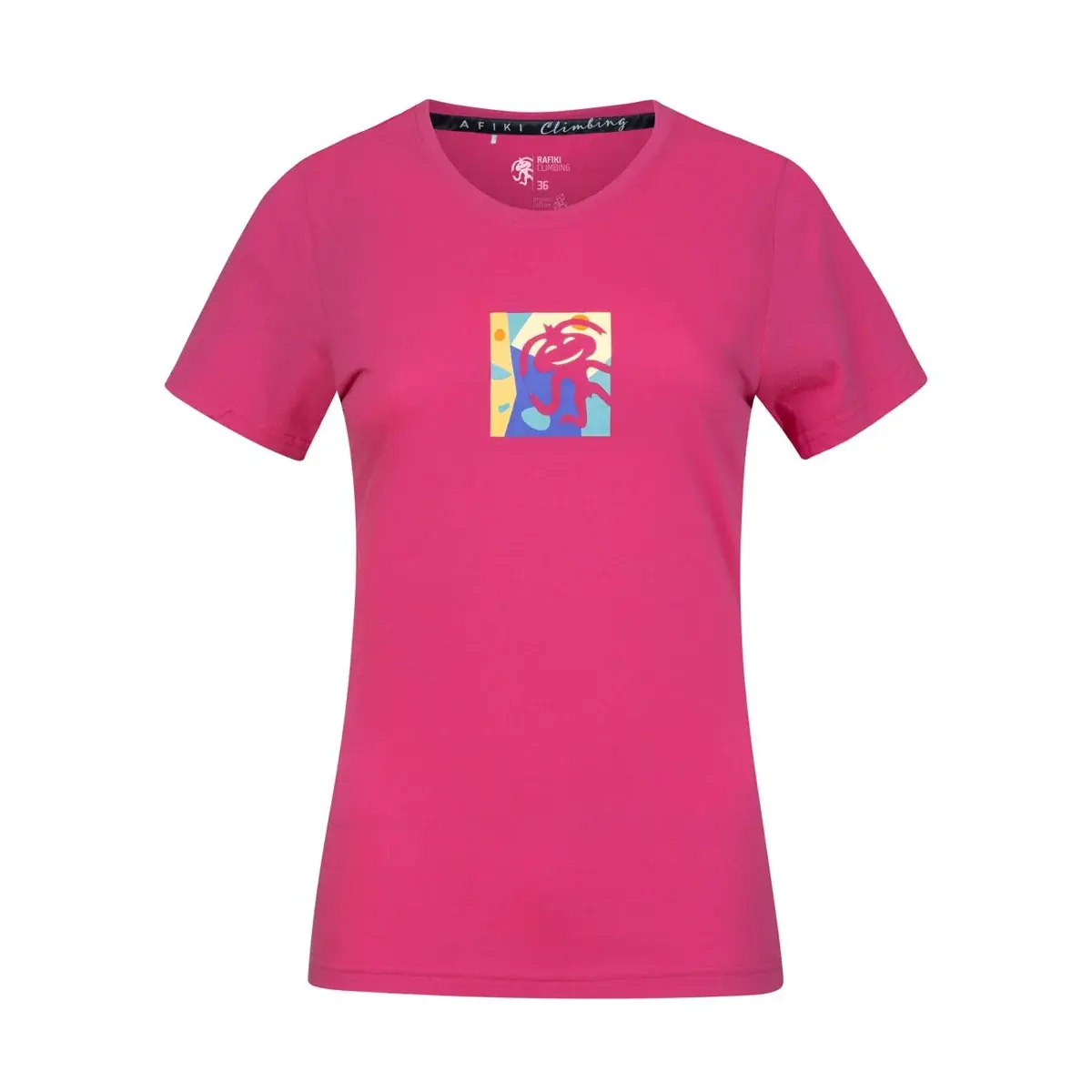 Rafiki Damesshirt Rafiki Akiyo carmine
