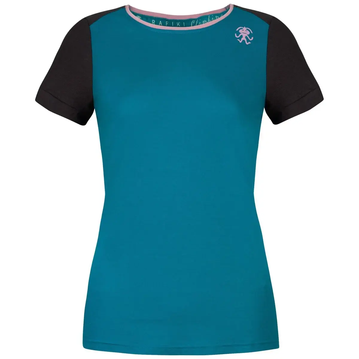 Rafiki Damesshirt Rafiki Chulilla crystal teal/graphite