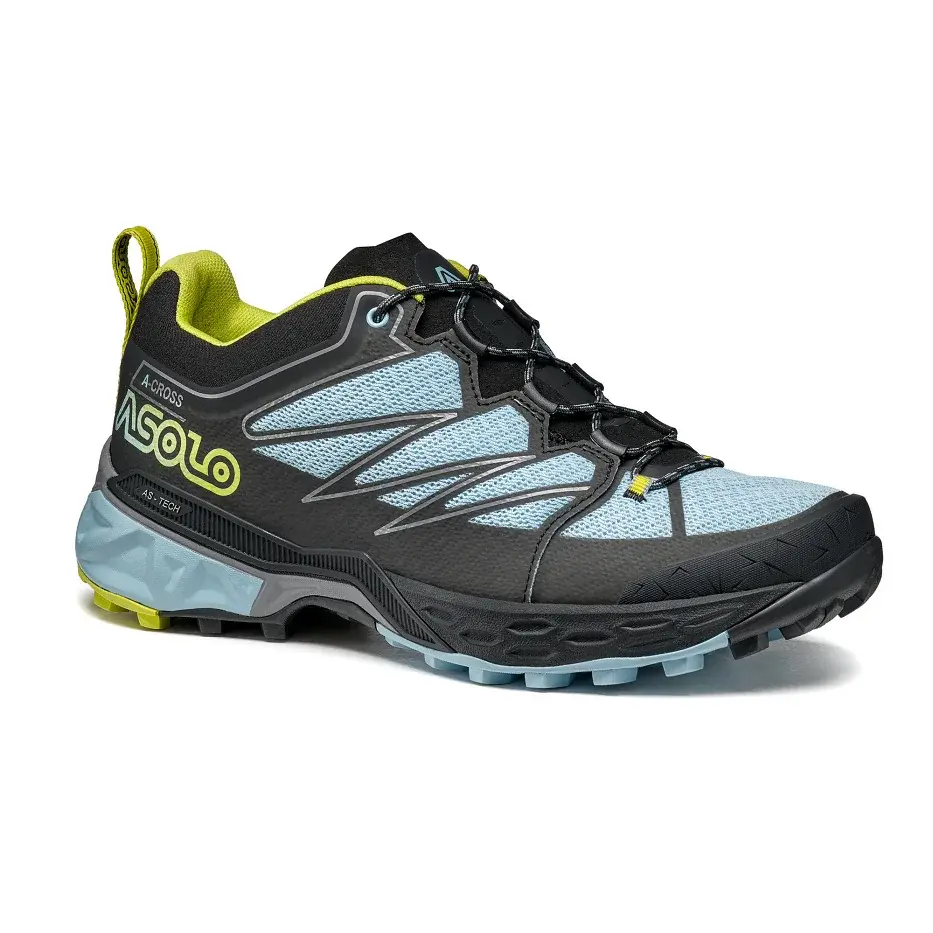 Asolo Dames wandelschoenen Asolo Softrock ML Black/celadon/safety yellow