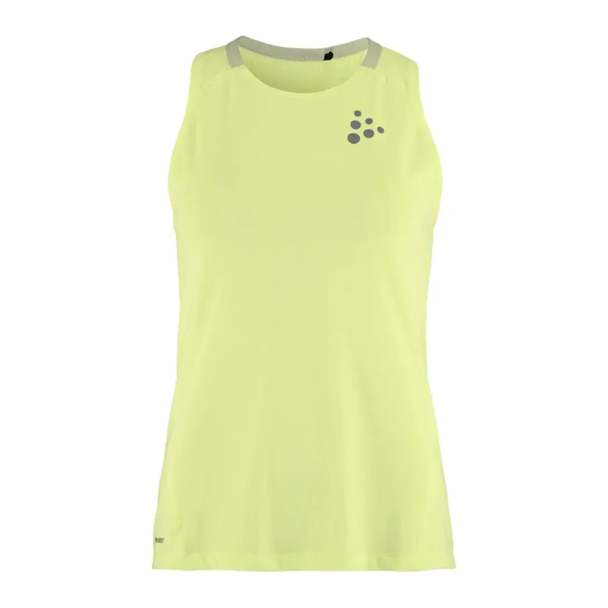 Dames hardloopsinglet Craft PRO Hypervent 2 groen