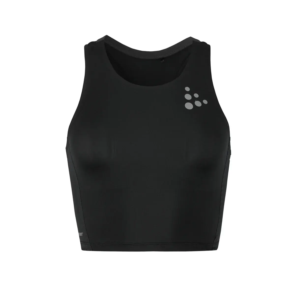 Craft Dames hardlooptop Craft PRO Hypervent Cropped Top 2 zwart