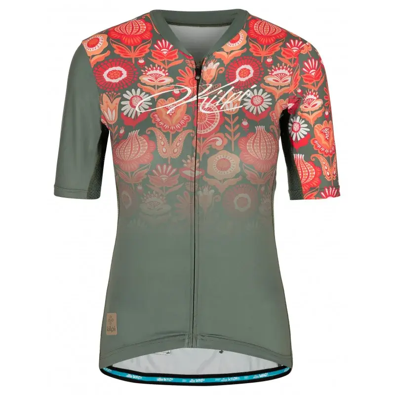 Dames fietsshirt Kilpi Oreti-W Khaki