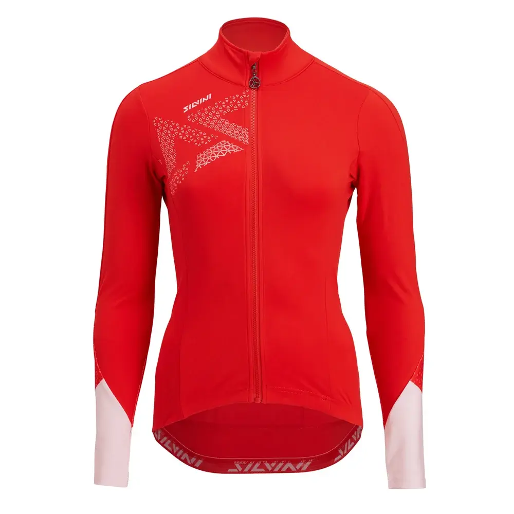 Silvini Dames fietsshirt Silvini Calvana Ruby pink