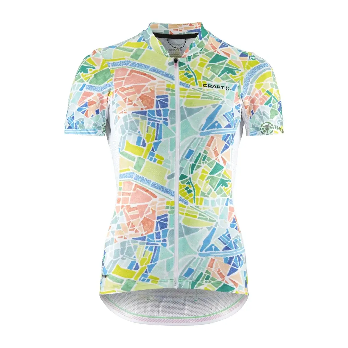 Craft Dames fietsshirt Craft ADV Endur Graphic wit