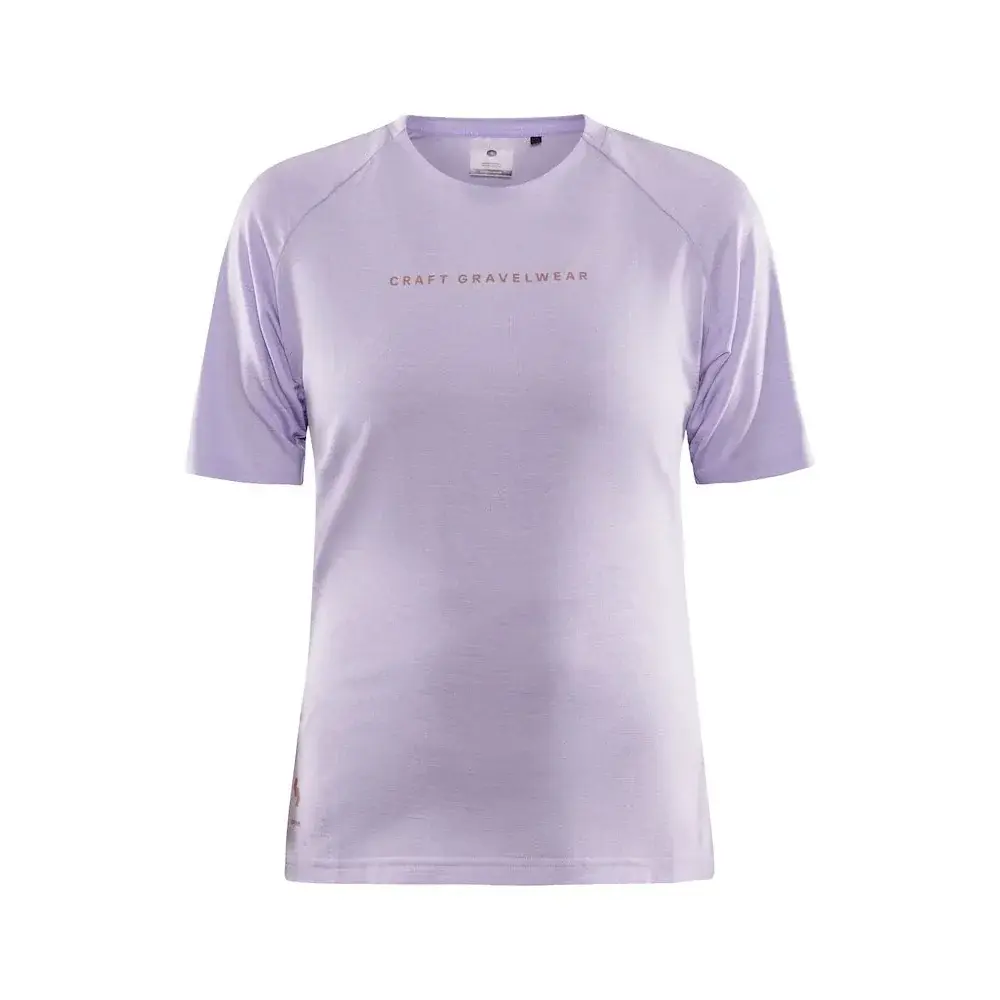 Dames fietsshirt Craft ADV Gravel paars