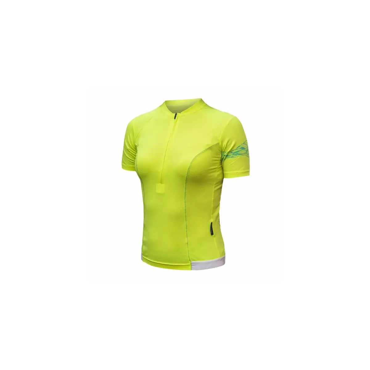 Dames sportshirt Sensor Coolmax Entry neon yellow