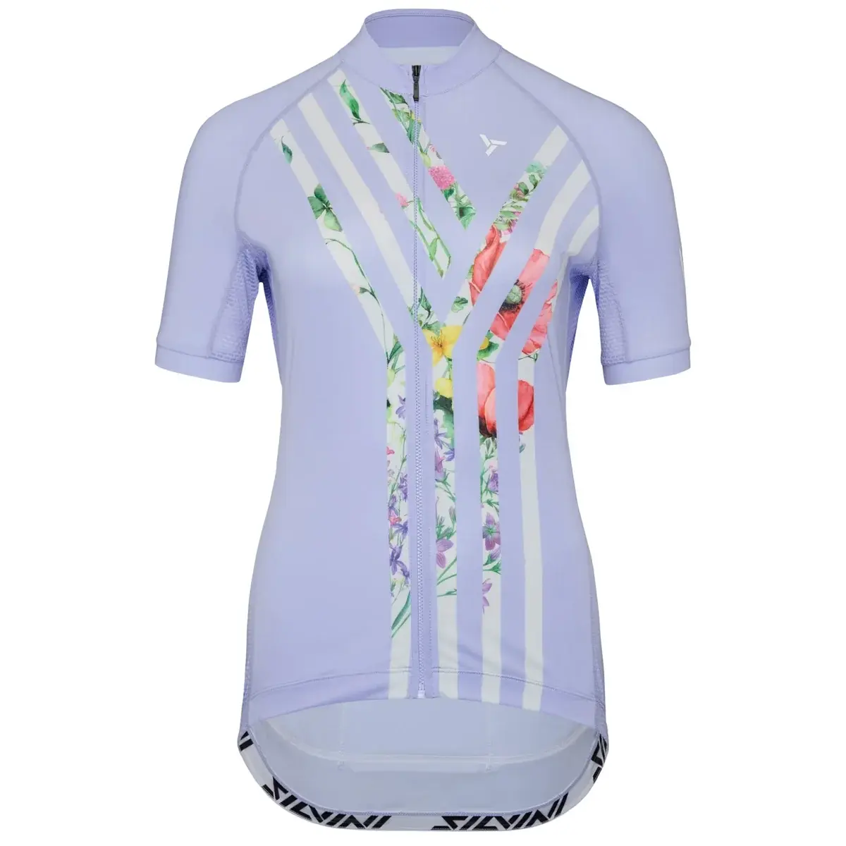 Dames sportshirt Silvini WD2412 Calnia lilac-white
