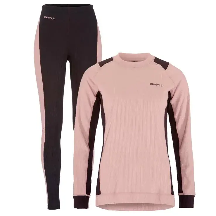 Dames functionele set Craft CORE Dry Baselayer 2025 roze