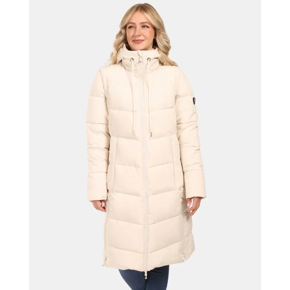 Kilpi Damesmantel Kilpi SALI-W beige